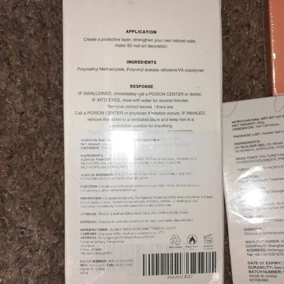 MOROVAN-Acrylic Powder&Liquid-Professional Acrylic Nail System & Builder Gel Kit - Picture 5 of 5